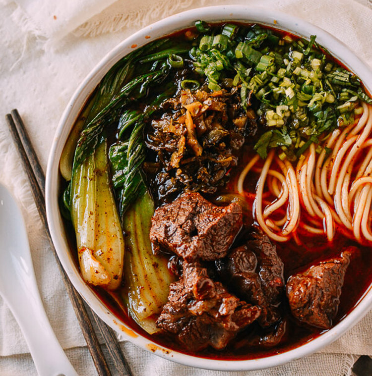 7. Taiwanese Beef Noodle Soup.